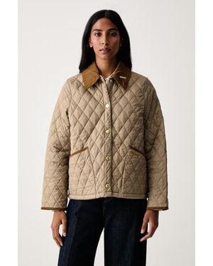 Barbour Giacca Trapuntata Da Donna Liddesdale - Neutro