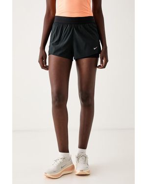 Nike Pantaloncini Sportivi Da Donna Swift Dri-Fit 2In1 - Nero