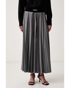 Joop! Gonna Plissettata Con Lyocell - Nero
