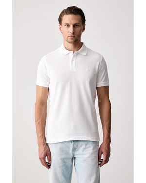 Benetton Polo Da Uomo - Bianco