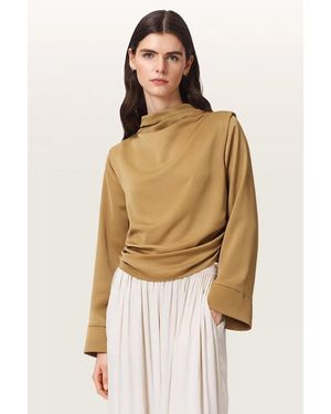 AllSaints Camicetta Da Donna Leslie - Neutro