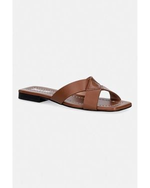 Pollini Ciabatte Slide Da Donna - Marrone