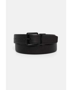 Guess Cintura Reversibile Da Uomo - Nero