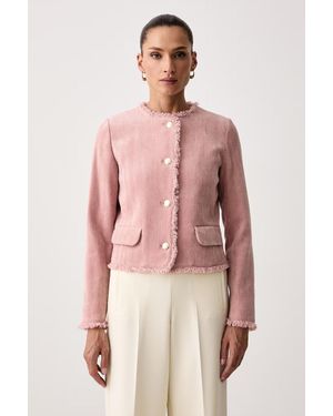 Marella Giacca Monopetto Da Donna Emme By - Rosa