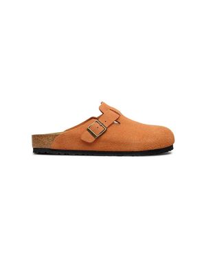Birkenstock Ciabatte Slide Mules Da Uomo - Marrone