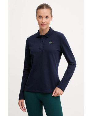 Lacoste Camicia A Maniche Lunghe - Blu
