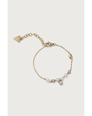 Guess Collana Da Donna Pearly - Neutro