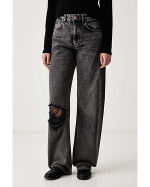 Sisley Jeans Regular Da Donna - Nero
