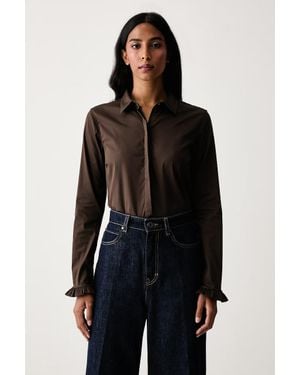 Mos Mosh Camicia Da Donna Con Cotone - Nero