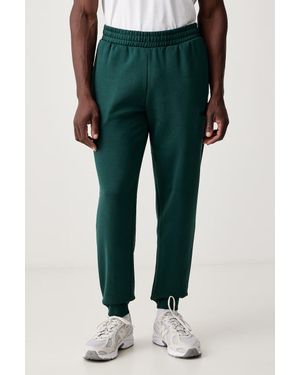 PUMA Pantaloni Da Tuta Da Uomo Con Cotone Essential Logo - Verde