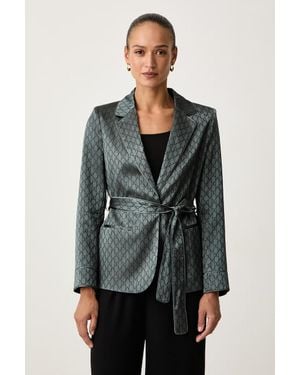 MARCIANO BY GUESS Giacca Da Donna Con Viscosa Sienna - Grigio