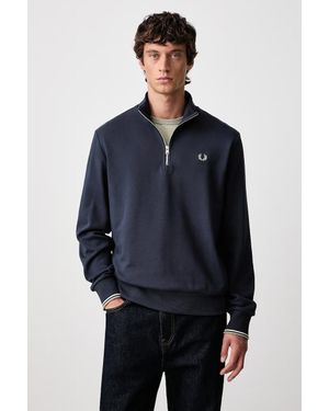 Fred Perry Felpa Da Uomo - Blu
