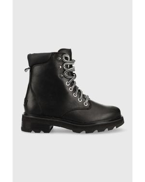 Sorel Stivaletti Alla Caviglia Lennox Lace - Nero