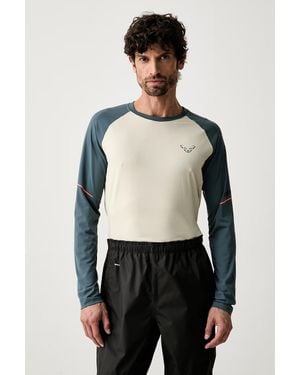 Dynafit Maglietta A Maniche Lunghe Sportiva Da Uomo Alpine Pro - Nero