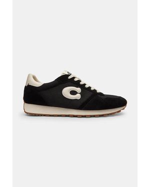 COACH Retro Runner Sneakers Da Uomo - Nero