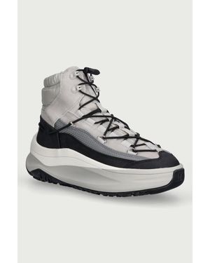 Moon Boot Mb Moon247 Xlace Mid Stivali Da Neve Da Uomo - Grigio