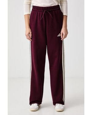 adidas Pantaloni Da Tuta Da Donna Con Cotone Essentials - Rosso