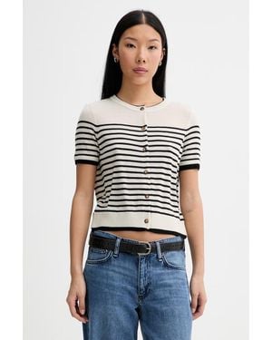 Rag & Bone Cardigan Da Donna - Bianco