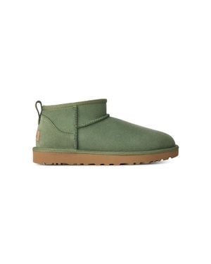 UGG W Classic Ultra Mini Stivali Da Neve Da Donna - Verde