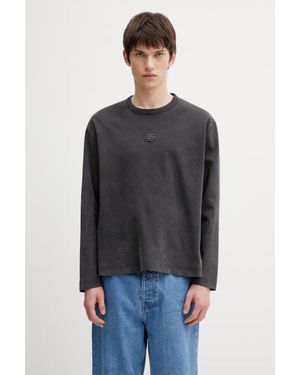 Filling Pieces Top A Maniche Lunghe - Nero