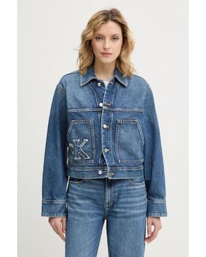 Calvin Klein Giacca Di Jeans - Blu