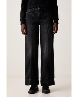 Guess Wide Leg Da Donna - Nero