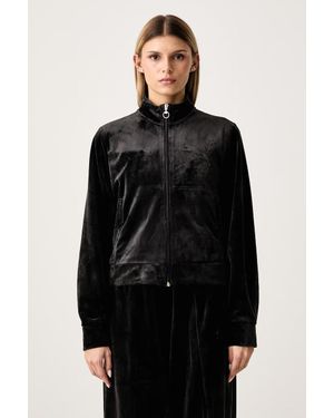 PUMA Felpa Con Cerniera Da Donna - Nero