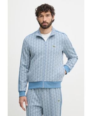 Lacoste Felpa Con Cerniera Da Uomo - Blu