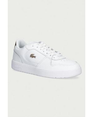Lacoste Court Ace Sneakers Da Donna - Bianco