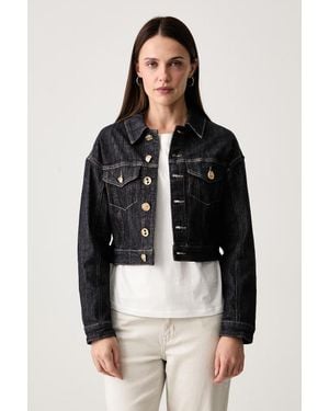 Joseph Ribkoff Giacca Jeans Da Donna - Nero