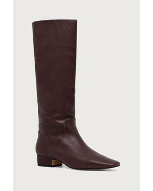 Steve Madden Stivali Su Tacco Basso Da Donna - Marrone
