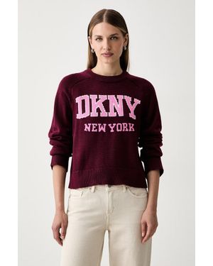 DKNY Maglione Da Donna - Rosso
