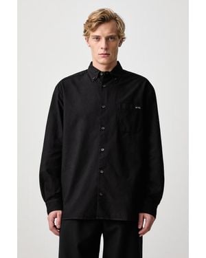 A.P.C. Camicia Da Uomo - Nero