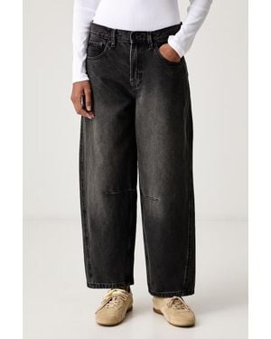 Vans Jeans Dritti Da Donna - Nero