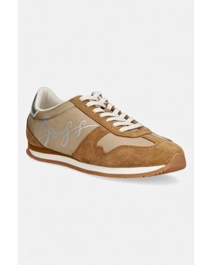 BOSS Levon Sneakers Da Donna - Neutro