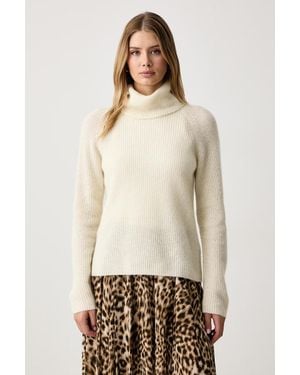BOSS Maglione Da Donna Con Lana C_Falodina_1 - Neutro