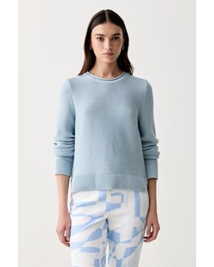 Barbour Maglione Da Donna - Blu