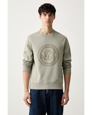 Michael Kors Felpa Da Uomo Con Cotone - Grigio