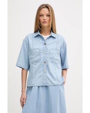 MARC AUREL Camicia Da Donna Con Lyocell - Blu