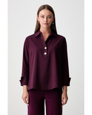 Joseph Ribkoff Camicia Da Donna - Viola
