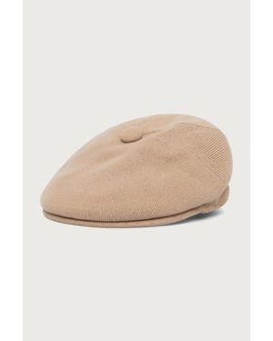Kangol Berretto Piatto Con Lana Wool Panel 575 - Neutro