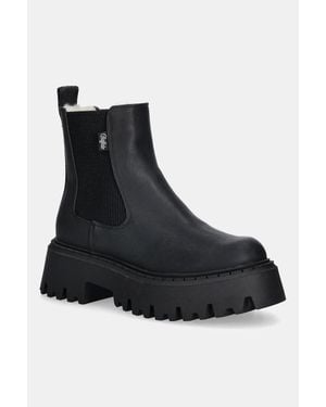 Buffalo Stivaletti Chelsea Aspen Chelsea Warm - Nero
