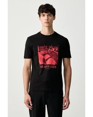 HUGO T-Shirt Da Uomo - Rosso