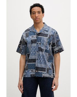 Dickies Camicia Da Uomo Con Lyocell - Blu