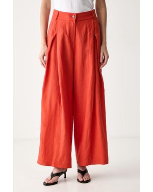 ViCOLO Pantaloni Culottes Da Donna - Rosso