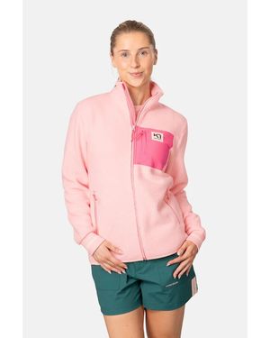 Kari Traa Felpa Con Cerniera Da Donna Rothe - Rosa