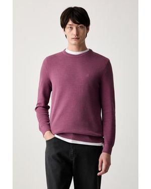Marc O' Polo Maglione Da Uomo - Viola