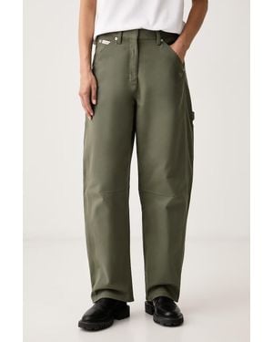 Calvin Klein Pantaloni Da Donna - Verde
