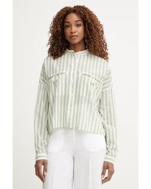 Benetton Camicia Da Donna - Bianco