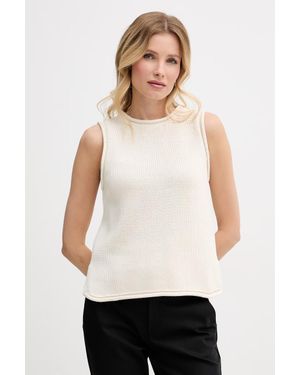 Mos Mosh Gilet Da Donna - Bianco